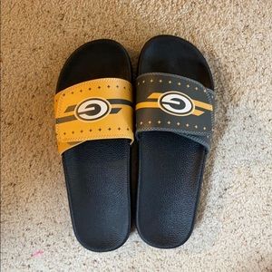 Brand New Packers NFL Flip Flops